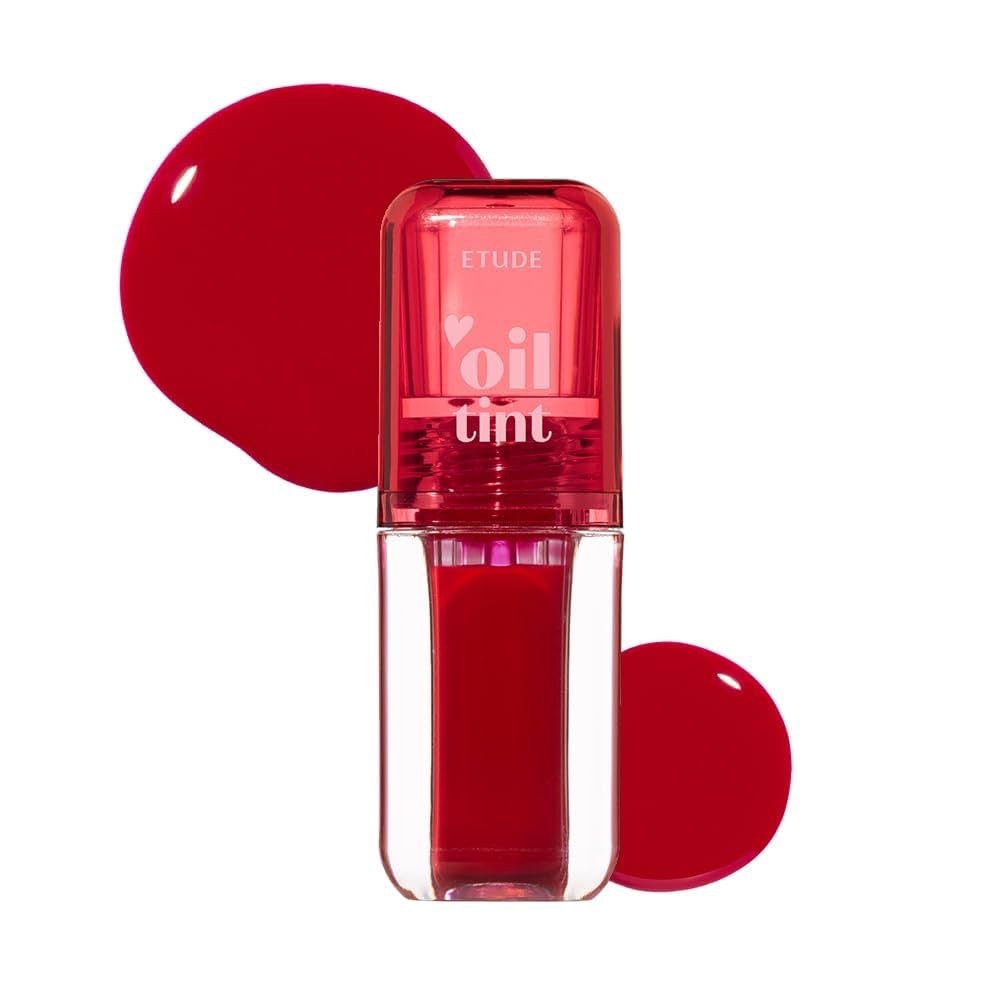 New in Box! Etude Dear Darling Red Real Cherry Lip Oil Tint